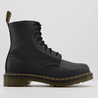 Womens Dr Martens 1460 Pascal Virginia Soft Leather Black Boots - Black