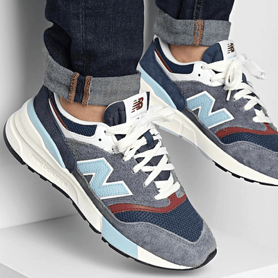 Mens Unisex New Balance 997R Artic Grey - Grey