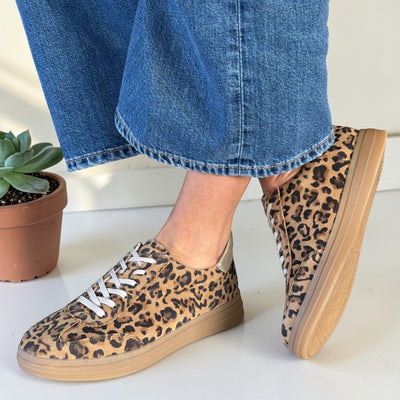 Womens Remonte D2C06 Animal Print Trainers - Animal Print
