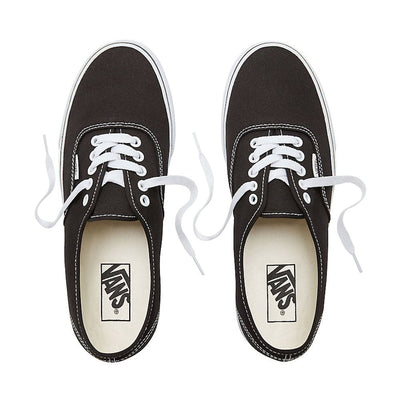 Unisex Vans Authentic Lace Up Trainers - Black