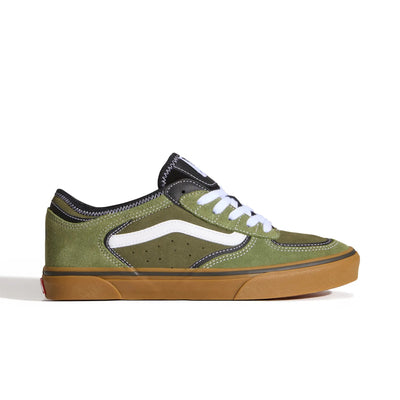 Mens Vans Rowley Classic Trainers - Aged Green