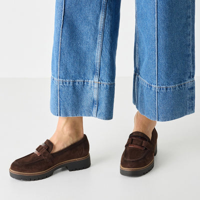 Womens Tamaris 24722 Loafers - Mocca
