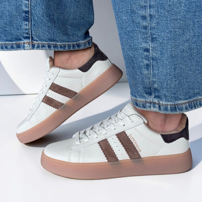 Womens Drilleys Thirty Four Trainers - Rustic Whipped