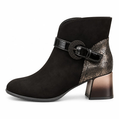 Womens Redz ABP91101 Ankle Boots - Black