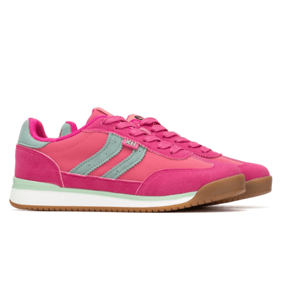 Womens Xti 145019 Multicolour Trainers - Fuchsia