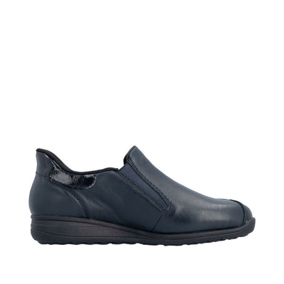 Womens Rieker 47267 Sea Blue Casual Shoes - Sea Blue