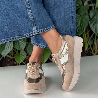 Womens Zanni & Co Rakhakot Topaz Trainers - Topaz