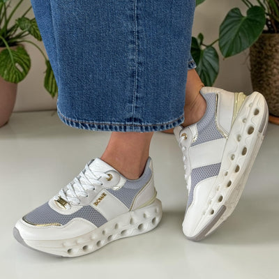 Womens Lloyd & Pryce Boles Trainers - Shadow Grey