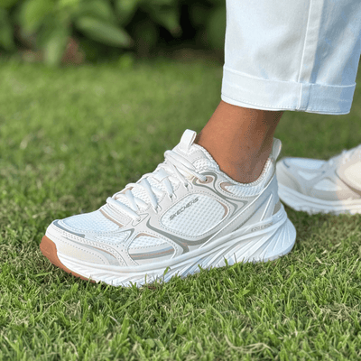 Womens Skechers Relaxed Fit: Edgeridge Trainers - Pink