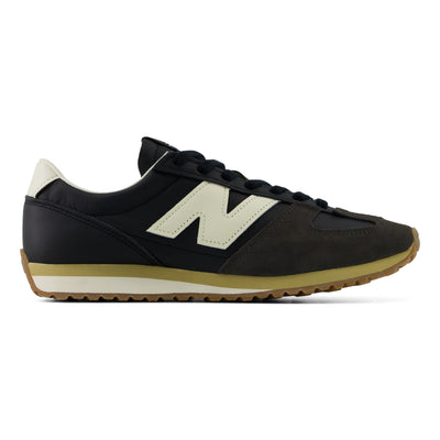 Mens New Balance 471 Black with Black Cement Trainers - Black with Black Cement