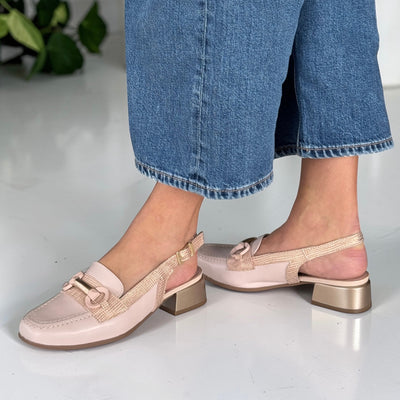 Womens Pitillos 11151 Nude Flats - Nude Pink