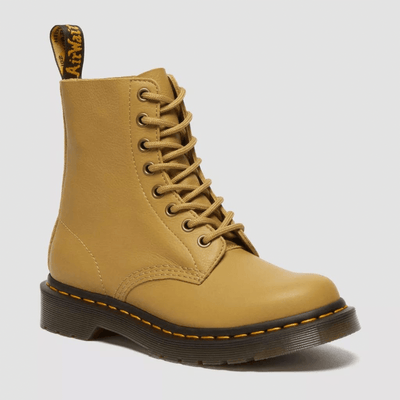 Womens Dr Martens 1460 Pascal Virginia Boots - Mustard