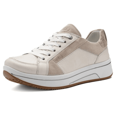 Womens Ara Sapporo Trainers - Cream