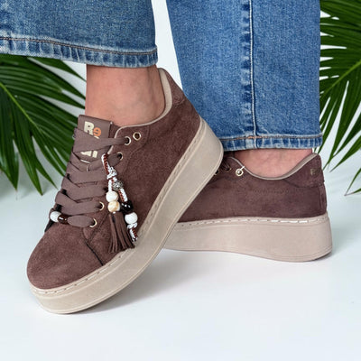 Womens Refresh 176187 Brown Platform Shoes - Brown