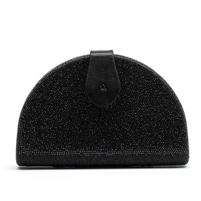 Womens Una Healy Maneater Diamante Clutch Occasion Bag - Vinyl Twist
