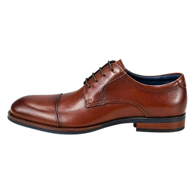 Mens Escape Tabasko Brandy Formal Lace-up Shoe - Brandy