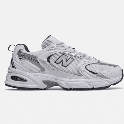 Mens New Balance 530 White with Navy - White
