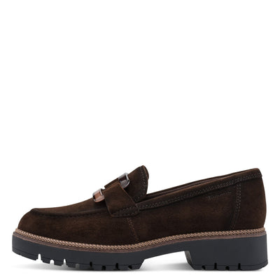 Womens Tamaris 24722 Loafers - Mocca