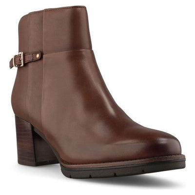 Womens AW26 Dubarry Claire Leather Ankle Boots - Tan