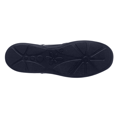 Term Girls Janine T-Bar Black Patent School Shoe - Black