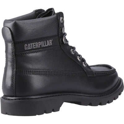 Mens Cat Lifestyle Colorado Moc Toe Black Boots - Black