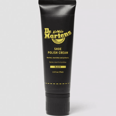 Dr Martens Black Shoe Polish Cream - Black