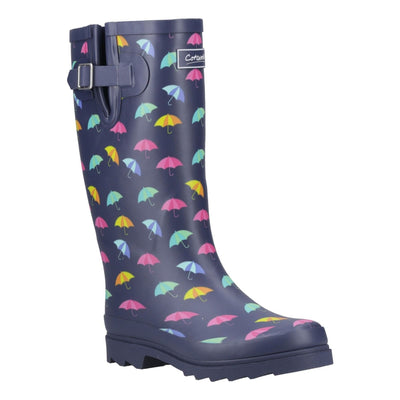 Womens Cotswold Cleeve Tall Wellingtons - Navy