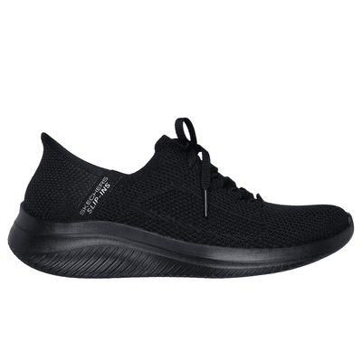 Womens Skechers Slip Ins Ultra Flex 3.0 Trainers - Black