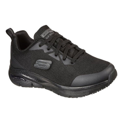 Womens Skechers 108019EC Arch Fit SR Black Trainers - Black
