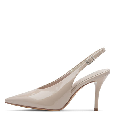 Womens Tamaris 29622 Beige Stiletto Heels - Beige