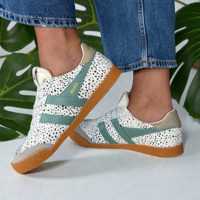 Womens Gola Elan Savanna Trainers - Cheetah