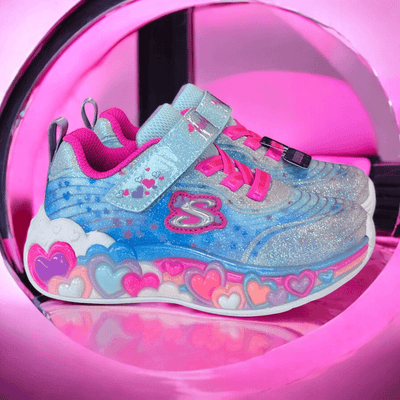 Skechers Infants S Lights Eternal Heart Lights - Blue Multi