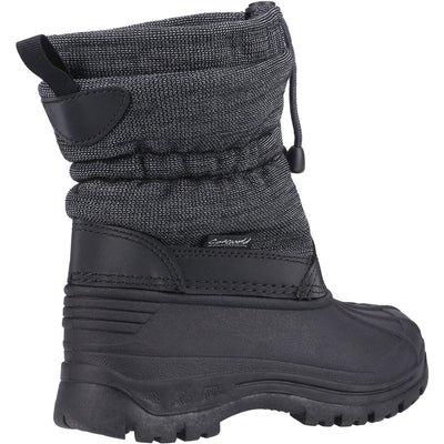 Kids Cotswold Bathford Snow Boots - Black