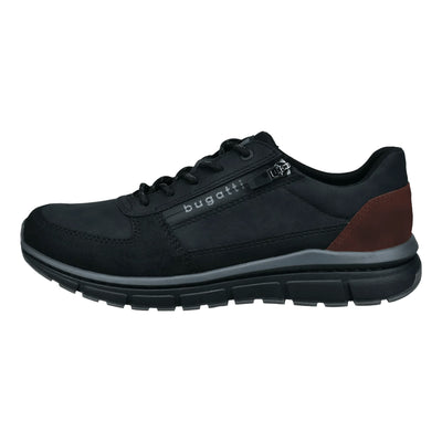 Mens Bugatti AOS01 Dark Blue Trainers - Dark Blue