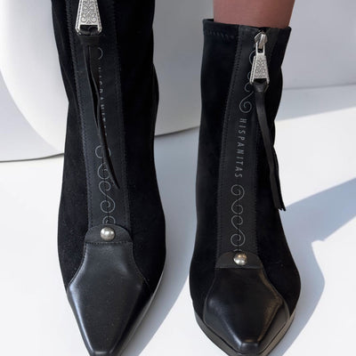 Womens Hispanitas 265085 Bangkok Ankle Boots - Black