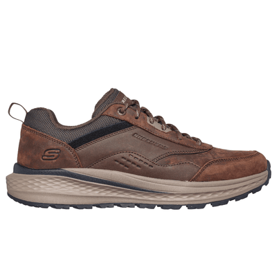 Mens Skechers Relaxed Fit: Slade Peralto Trainers - Cocoa