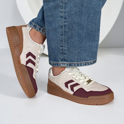 Womens Lloyd & Pryce Muir Trainers - Timeless Port