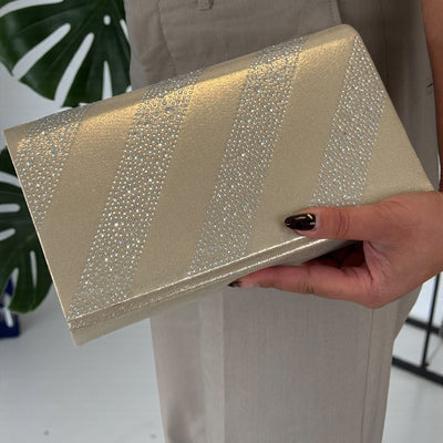 Womens Lunar ZLR060 Emmerline Bag Clutch - Gold