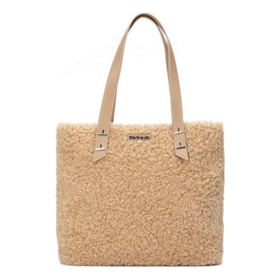 Womens Refresh 183459 Large Shoulder Bag - Beige