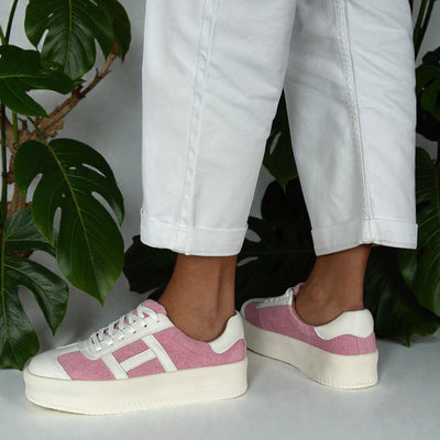 Womens Drilleys Ninety Four Trainers - Marshmallow