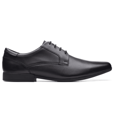 Clarks Men's Sidton Lace Leather Lace Shoe - Black