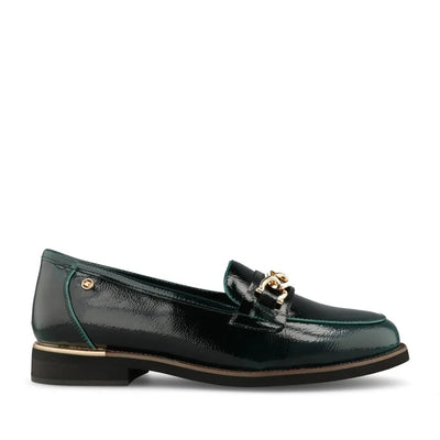 Womens Zanni & Co Phan Thiet Loafers - Royal Teal Patent