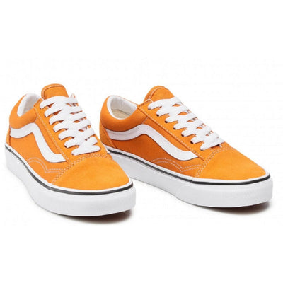 Womens Vans Ladies Old Skool Desert Sun Trainers - Orange