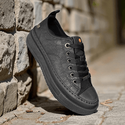 Womens Refresh 173072 Platform Trainers - Black
