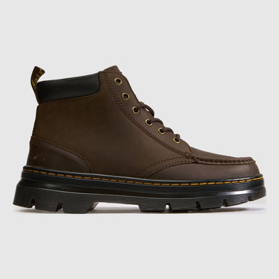 Unisex Dr. Martens Bridwell Chukka Brown Crazy Horse Leather Ankle Boots - Brown