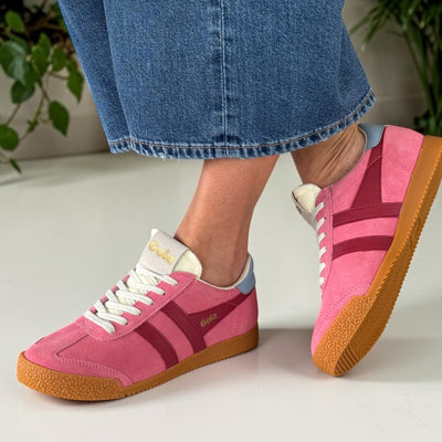 Womens Gola Elan Trainers - Bubblegum