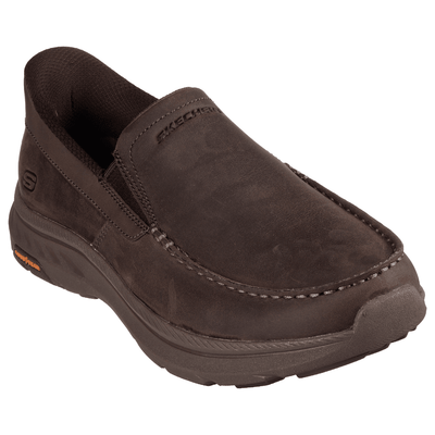 Skechers Mens Slip-ins Relaxed Fit Shoes - Chocolate Brown