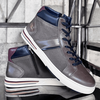 Mens Lloyd and Pryce Alemanno Shoe Boots - Slate