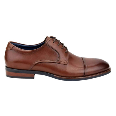 Mens Escape Tabasko Brandy Formal Lace-up Shoe - Brandy