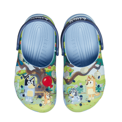 Infant Crocs Toddler Bluey Classic Clog - Blue
